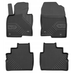 CAR RUBBER FLOOR MATS BLACK MAZDA CX-5 II (2017-...) NO.77 FROGUM