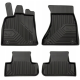 CAR RUBBER FLOOR MATS BLACK AUDI Q5 (2008-2016) NO.77 FROGUM