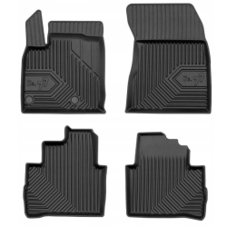  CAR RUBBER FLOOR MATS BLACK NISSAN QASHQAI III (2021-...) NO.77 FROGUM