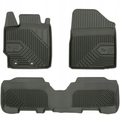 ALFOMBRILLAS DE GOMA PARA COCHE TOYOTA YARIS II (2005-2011) NEGRAS N.º 77 FROGUM