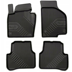 CAR RUBBER FLOOR MATS BLACK VOLKSWAGEN PASSAT CC (2008-2016) NO.77 FROGUM
