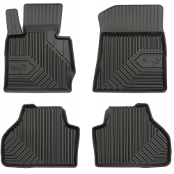 CAR RUBBER FLOOR MATS BLACK BMW X4 F26 (2014-2018) NO.77 FROGUM