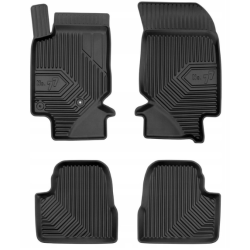 CAR RUBBER FLOOR MATS BLACK OPEL MOKKA II (2020-...) NO.77 FROGUM