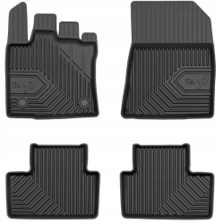 ALFOMBRILLAS DE GOMA NEGRAS PARA COCHE RENAULT CAPTUR II (2019-...) N.º 77 FROGUM
