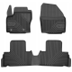 CAR RUBBER FLOOR MATS BLACK FORD S-MAX (2006-2014) NO.77 FROGUM