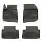 CAR RUBBER FLOOR MATS BLACK CITROEN C5 (2008-2017) NO.77 FROGUM