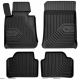 CAR RUBBER FLOOR MATS BLACK BMW 3 E90/E91 (2005-2012) NO.77 FROGUM