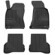 CAR RUBBER FLOOR MATS BLACK VOLKSWAGEN PASSAT B5 (1996-2005) NO.77 FROGUM