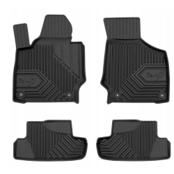ALFOMBRILLAS DE GOMA NEGRAS PARA COCHE AUDI TT II (2006-2014) N.º 77 FROGUM