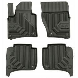 ALFOMBRILLAS DE GOMA PARA COCHE PORSCHE CAYENNE II NEGRAS (2010-2017) N.º 77 FROGUM