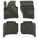 CAR RUBBER FLOOR MATS BLACK PORSCHE CAYENNE II (2010-2017) NO.77 FROGUM