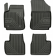 CAR RUBBER FLOOR MATS BLACK CITROEN C4 CACTUS (2014-...) NO.77 FROGUM