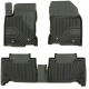 CAR RUBBER FLOOR MATS BLACK LEXUS NX (2014-...) NO.77 FROGUM