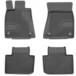 CAR RUBBER FLOOR MATS BLACK LEXSUS IS III (2013-...) NO.77 FROGUM