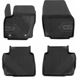 CAR RUBBER FLOOR MATS BLACK FORD MONDEO (25 cm)(2007-2014) NO.77 FROGUM