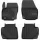 CAR RUBBER FLOOR MATS BLACK FORD MONDEO (25 cm)(2007-2014) NO.77 FROGUM