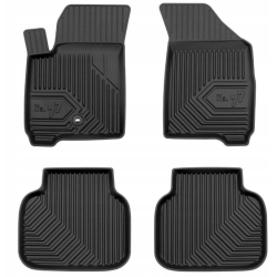 CAR RUBBER FLOOR MATS BLACK DODGE JOURNEY (2008-2020) NO.77 FROGUM