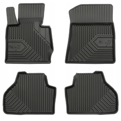 CAR RUBBER FLOOR MATS BLACK BMW X3 F25 (2010-2017) NO.77 FROGUM