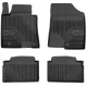CAR RUBBER FLOOR MATS BLACK HYUNDAI I30 II (2012-2016) NO.77 FROGUM