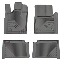 CAR RUBBER FLOOR MATS BLACK JEEP GRAND CHEROKEE (2013-2021) NO.77 FROGUM