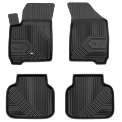CAR RUBBER FLOOR MATS BLACK FIAT FREEMONT (2011-2015) NO.77 FROGUM