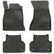 CAR RUBBER FLOOR MATS BLACK AUDI A4 (2015-...) NO.77 FROGUM
