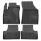 CAR RUBBER FLOOR MATS BLACK RENAULT MEGANE IV (2015-...) NO.77 FROGUM