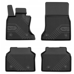 CAR RUBBER FLOOR MATS BLACK BMW 5 F07 GRAN TURISMO (2009-2017) NO.77 FROGUM