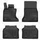 CAR RUBBER FLOOR MATS BLACK BMW 5 F07 GRAN TURISMO (2009-2017) NO.77 FROGUM