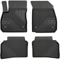 CAR RUBBER FLOOR MATS BLACK OPEL INSIGNIA B (2017-...) NO.77 FROGUM