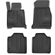 CAR RUBBER FLOOR MATS BLACK BMW 3 F34 GT (2013-2020) NO.77 FROGUM
