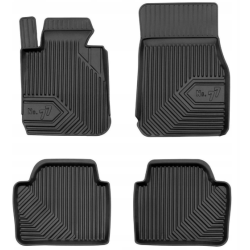 CAR RUBBER FLOOR MATS BLACK BMW 3 F30/F31 (2012-2018) NO.77 FROGUM