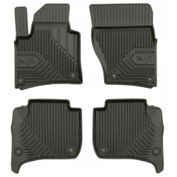 CAR RUBBER FLOOR MATS BLACK VOLKSWAGEN TOUAREG II (2010-2017) NO.77 FROGUM