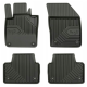 ALFOMBRILLAS DE GOMA PARA COCHE NEGRAS VOLVO V60 II (2018-...) N.º 77 FROGUM