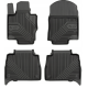 CAR RUBBER FLOOR MATS BLACK MB GLE-CLASS II W167 (2019-...) NO.77 FROGUM