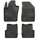 CAR RUBBER FLOOR MATS BLACK JEEP RENEGADE (2014-...) NO.77 FROGUM
