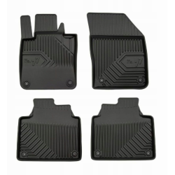 CAR RUBBER FLOOR MATS BLACK VOLVO V90 (2016-...) NO.77 FROGUM