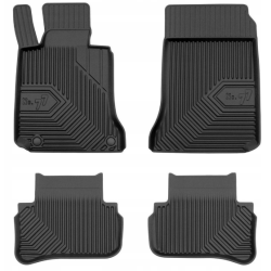 CAR RUBBER FLOOR MATS BLACK MB C-CLASS W204 (2007-2014) NO.77 FROGUM