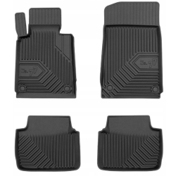 CAR RUBBER FLOOR MATS BLACK BMW 3 E46 (1998-2007) NO.77 FROGUM