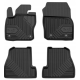 CAR RUBBER FLOOR MATS BLACK FORD FOCUS III (2011-2018) NO.77 FROGUM