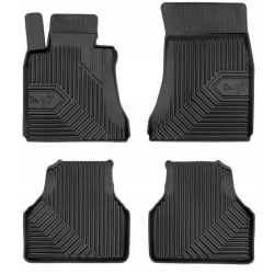 CAR RUBBER FLOOR MATS BLACK BMW 7 E65 (2001-2008) NO.77 FROGUM