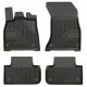 CAR RUBBER FLOOR MATS BLACK AUDI Q5 II (2017-...) NO.77 FROGUM