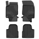 CAR RUBBER FLOOR MATS BLACK PEUGEOT 2008 II (2019-...) NO.77 FROGUM