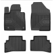 CAR RUBBER FLOOR MATS BLACK HYUNDAI TUCSON IV (2020-...) NO.77 FROGUM
