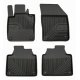 CAR RUBBER FLOOR MATS BLACK VOLVO S90 (2016-...) NO.77 FROGUM