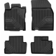CAR RUBBER FLOOR MATS BLACK NISSAN QASHQAI II (2013-2021) NO.77 FROGUM