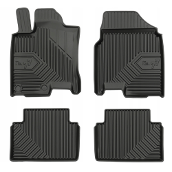 ALFOMBRILLAS DE GOMA NEGRAS PARA COCHE NISSAN QASHQAI I (2006-2013) N.º 77 FROGUM