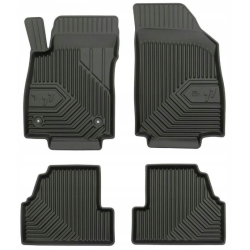 CAR RUBBER FLOOR MATS BLACK OPEL MOKKA (2012-2019) NO.77 FROGUM