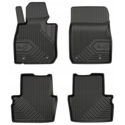 CAR RUBBER FLOOR MATS BLACK MAZDA CX-3 (2015-...) NO.77 FROGUM