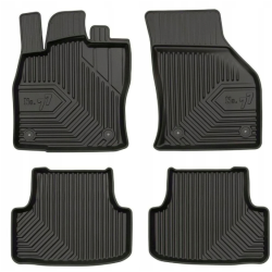 ALFOMBRILLAS DE GOMA NEGRAS PARA COCHE VOLKSWAGEN GOLF VII (2012-...) N.º 77 FROGUM